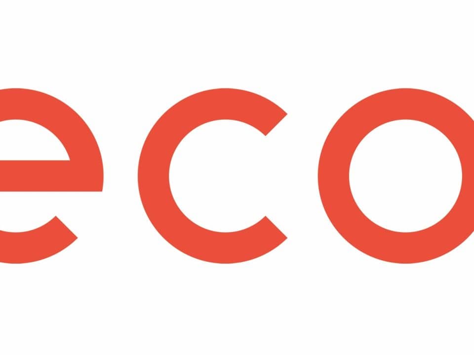 logo eco eyewear orange