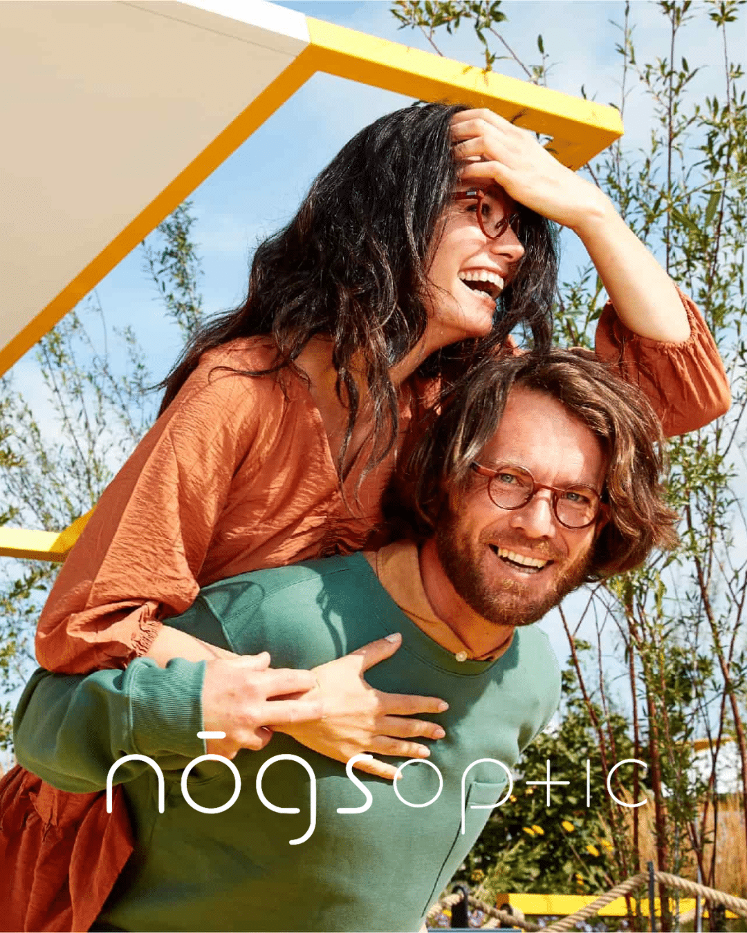 mannequin portant des lunettes nogs optic